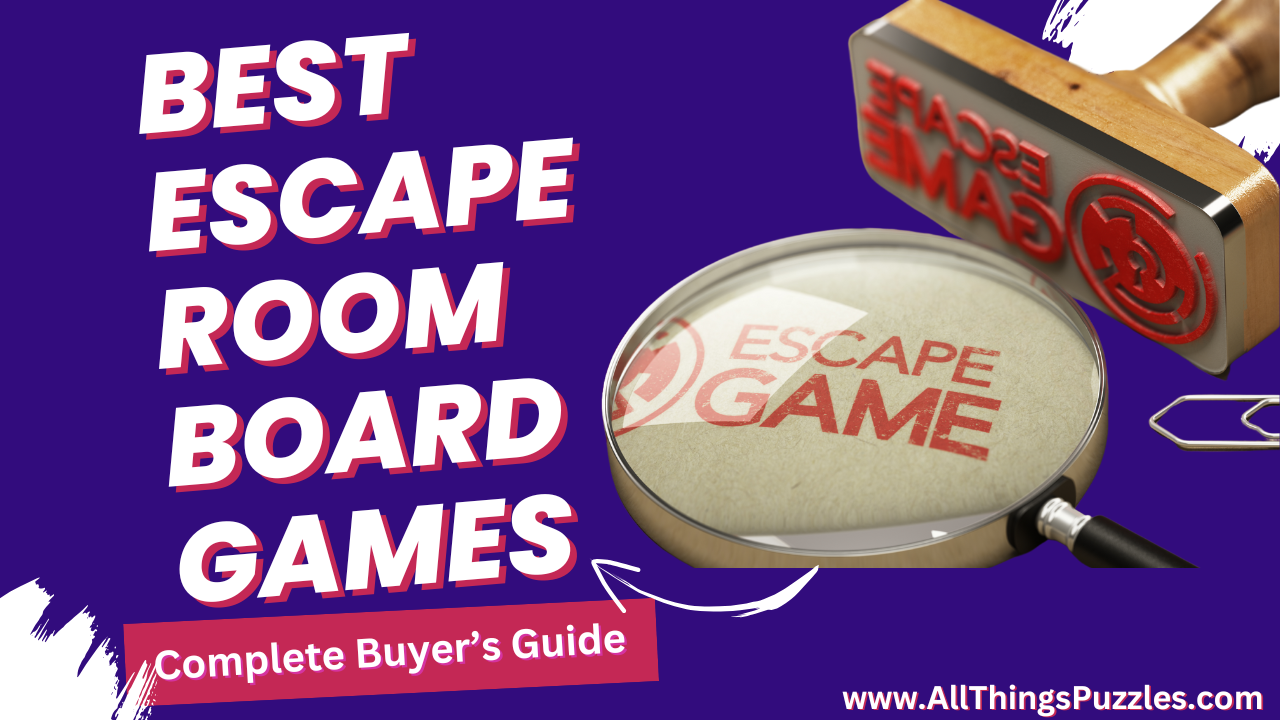 Best Escape Room Board Games: Complete Buyer's Guide 1 Best Escape Room Board Games 1