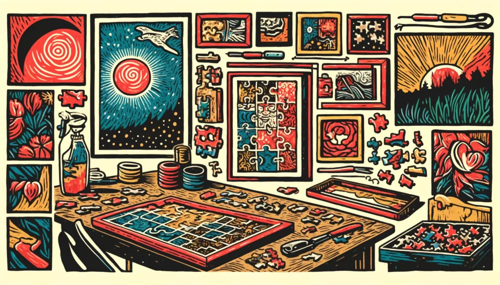 what to do with a finished puzzle: Creative Practical Ideas