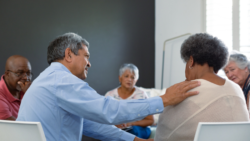 Dealing with Negative Elderly Parents Effective Strategies - Support Group