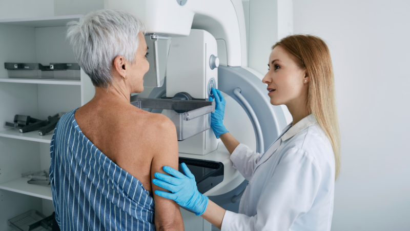 Gynecology for Seniors - mammogram