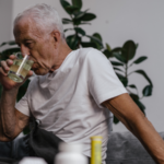 How Long Can Elderly Individuals Live Without Eating Food - elder drinking water