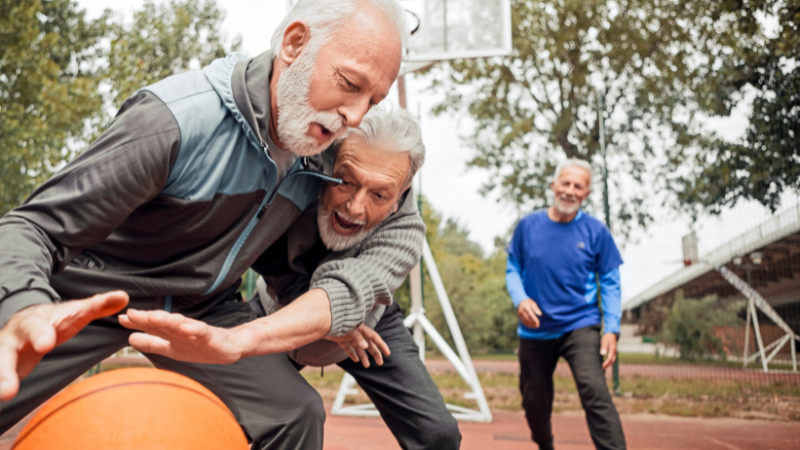 Sports for Seniors - Walking Basketball