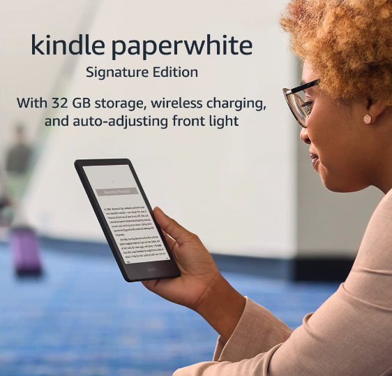 Best Rated e-Readers for Book Lovers - paperwhite signature