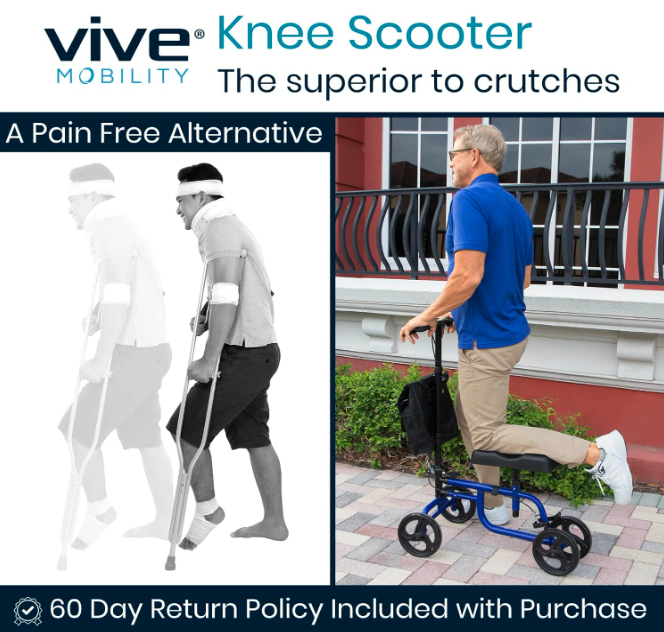 Best Knee Scooter for Elderly - Vive