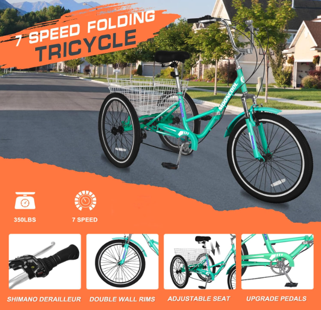5 Best Folding Adult Tricycles - Slsy