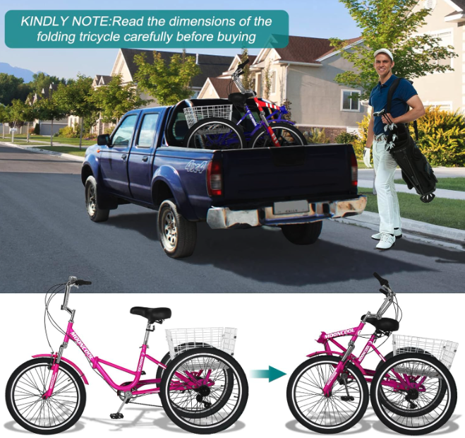 5 Best Folding Adult Tricycles - MOPHOTO