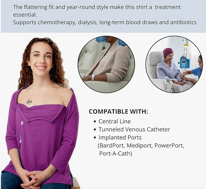 Top Rated Chemo Shirts For Women - Care+Wear