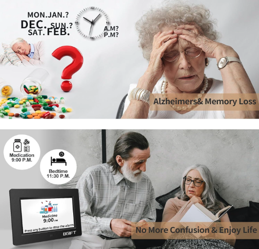 Clocks for Seniors with Dementia - Bgift
