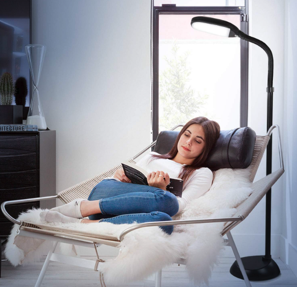 Brightech Litespan - Reading in Chair