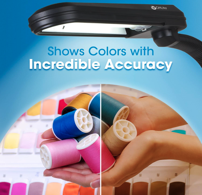 OttLite Standing Floor Lamp - color accuracy