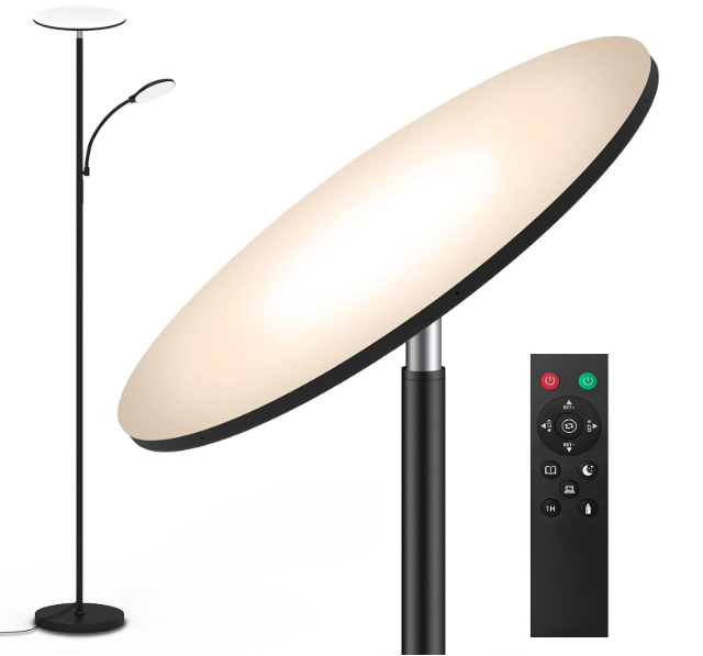 Best Lights for Doing Puzzles - marctronic Floor Lamp