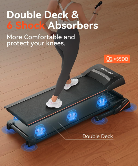 Best Walking Treadmills for Seniors - RENESTAR Treadmills for Home - absorbers