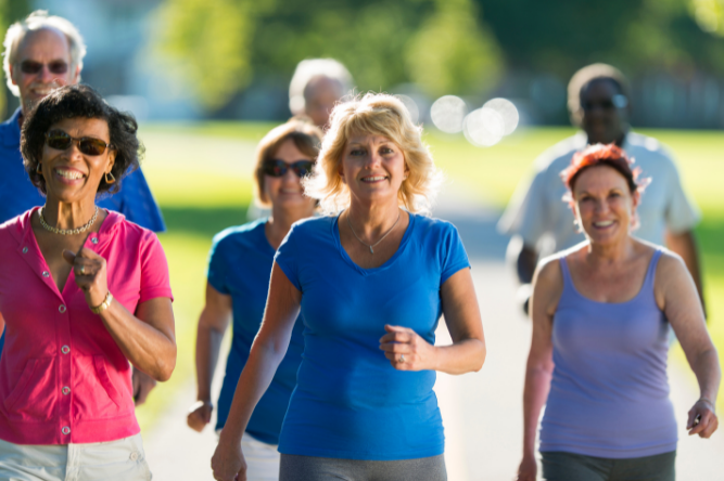 Types Of Cardio For Seniors - Walking