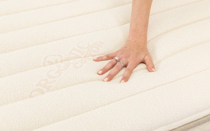 Best Mattresses For Seniors - Layla-Hybrid-Mattress-Copper-Infused - The Botanical Bliss by PlushBeds