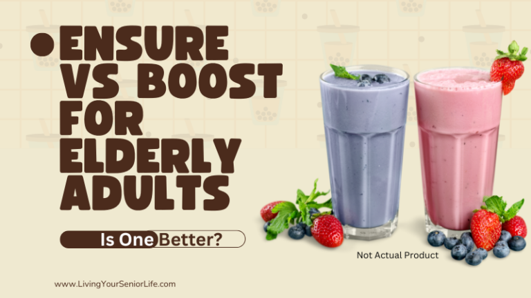 Ensure vs Boost for Elderly Adults: Is One Better?