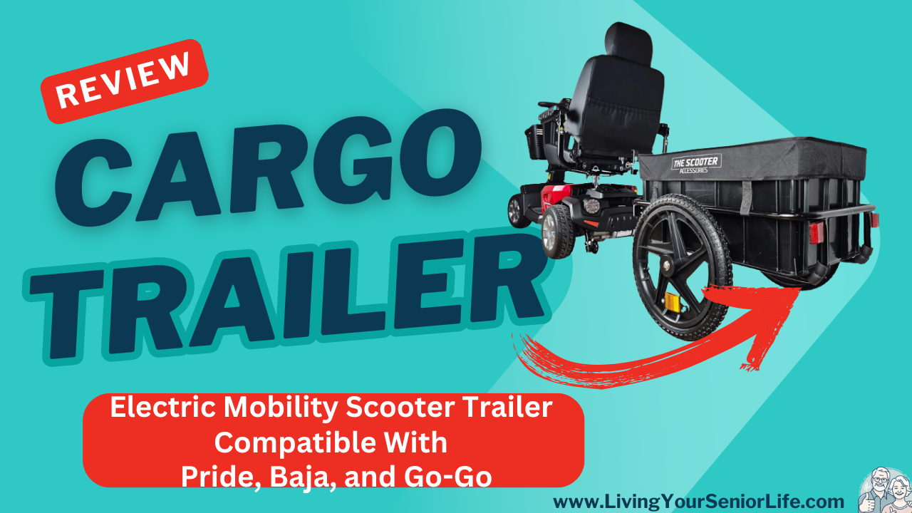 Cargo Trailer for Electric Mobility Scooter